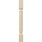 Ekena Millwork 3 3/4"W x 3 3/4"D x 35 1/2"H Raymond Reeded Cabinet Column, Rubberwood COL03X03X35RARW - alternate 2